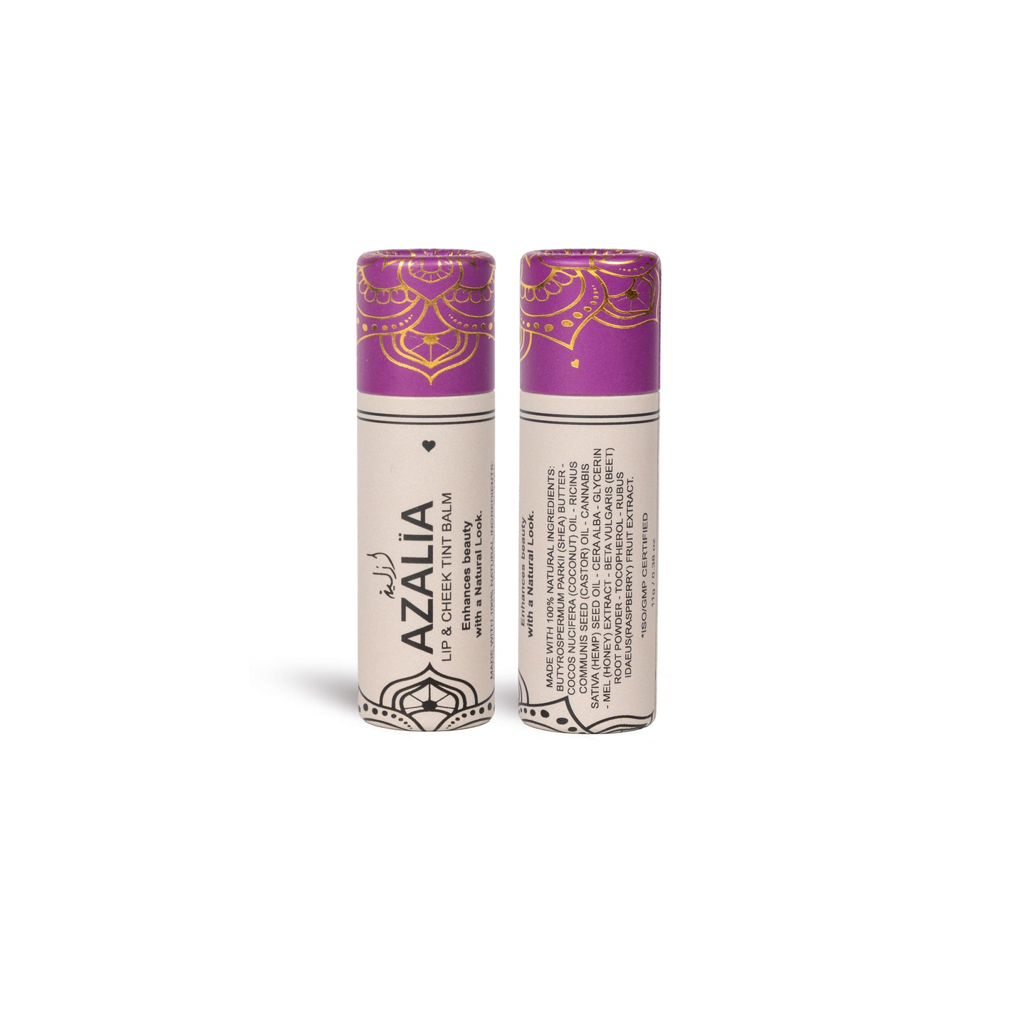 LIP AND CHEEK TINT N2 - Purple - New container 3X BIGGER