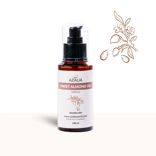Sweet Almond Oil - Body oil & Make up remover