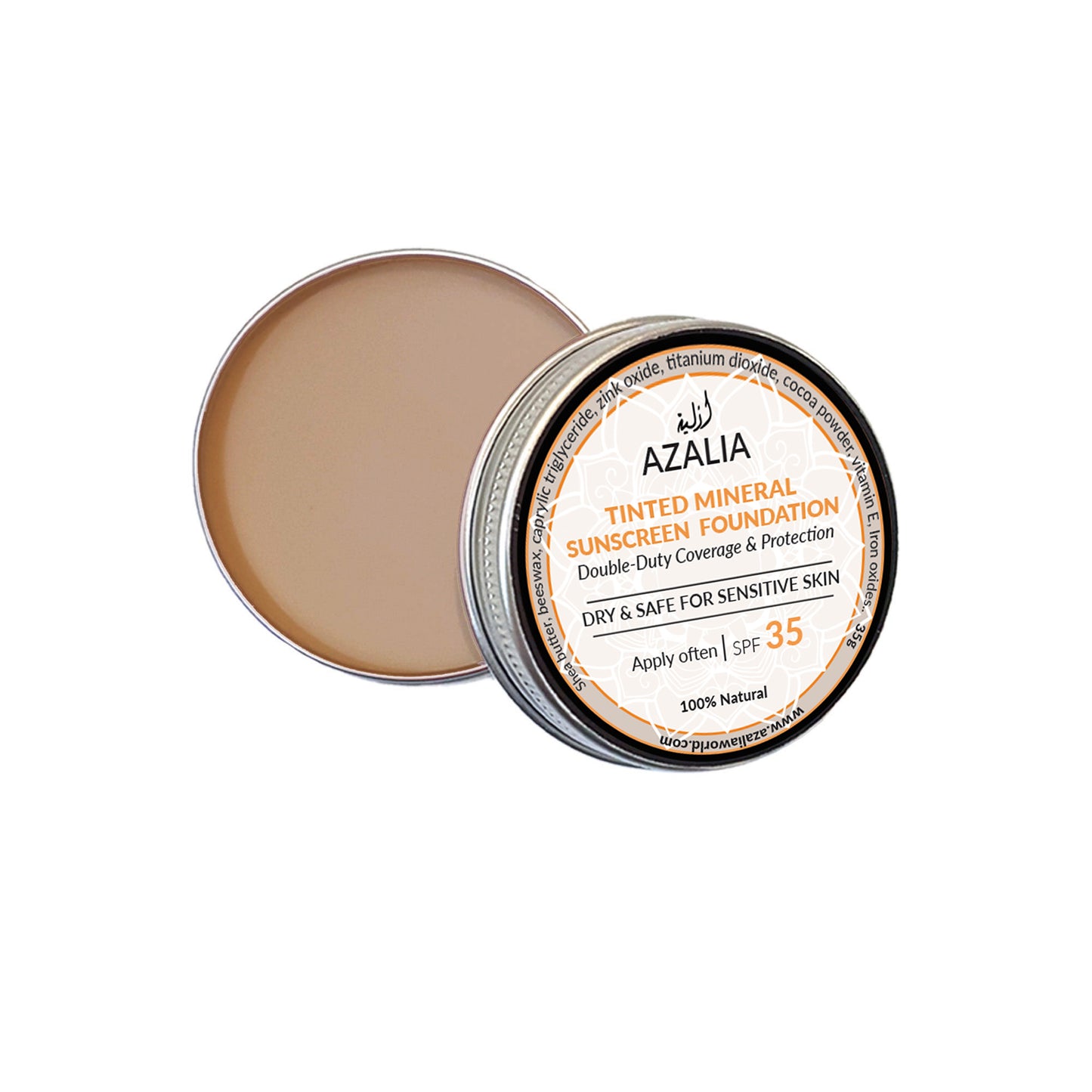 TINTED MINERAL SUNSCREEN - FOUNDATION SPF35