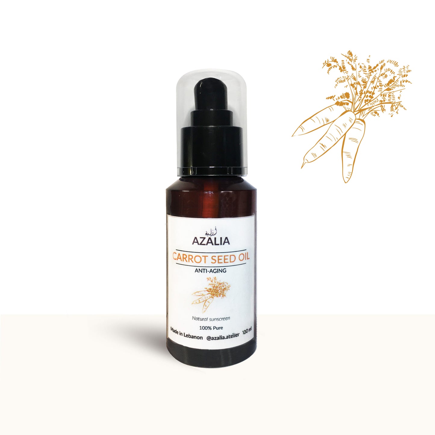 Carrot seed oil - Dry & Mature skin