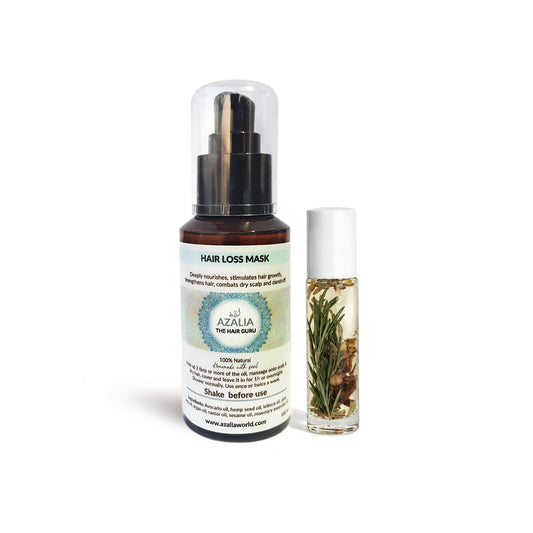HAIR LOSS OIL + Scalp roller GIFT